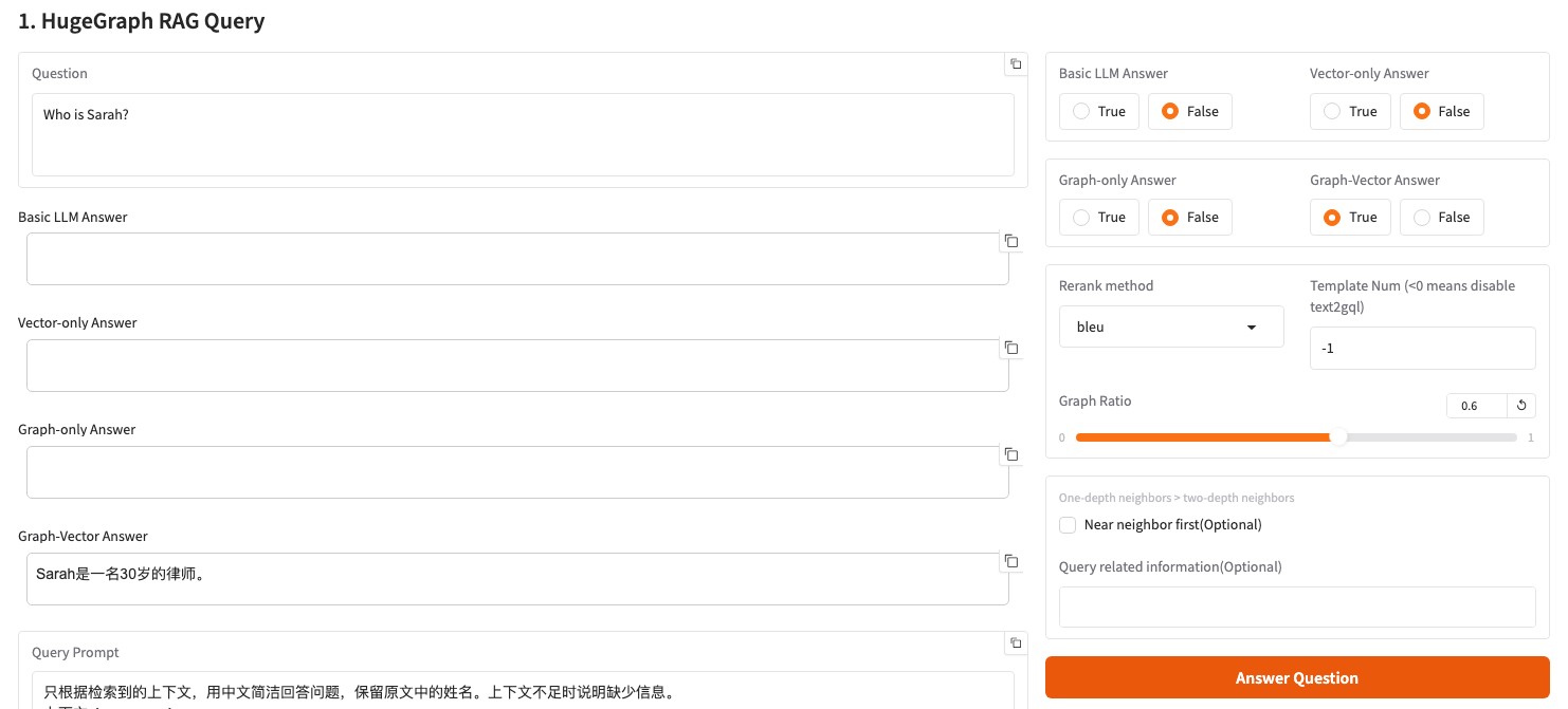 GraphRAG 回答范围与图向量联合检索答案